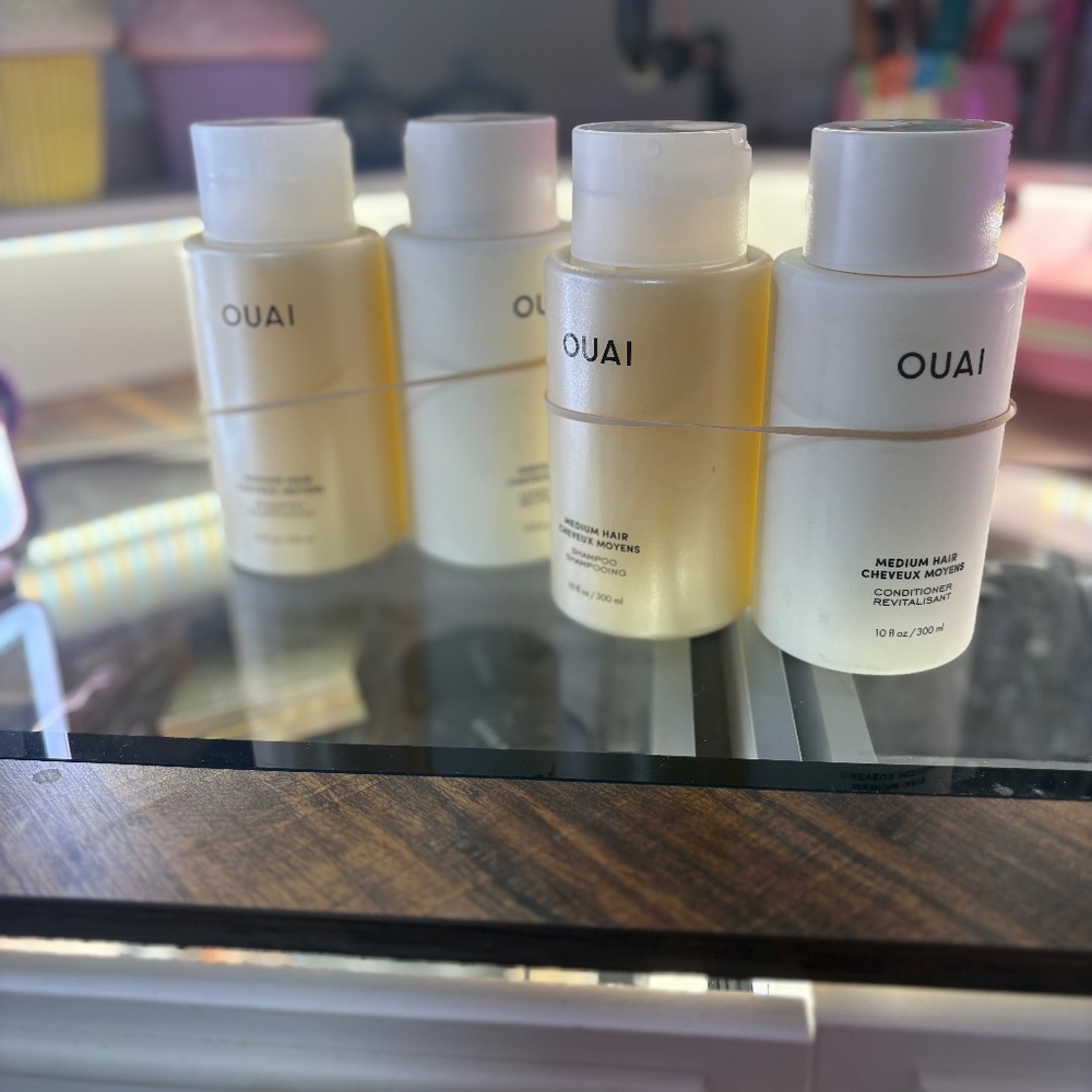 OUAI shampoo and conditioner set brand new and sealed